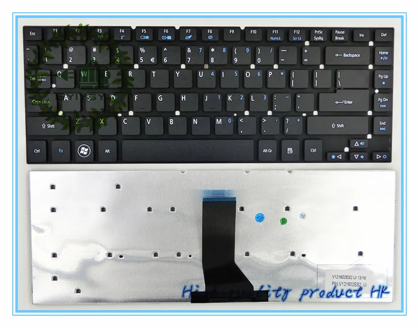 GYIYGY klaviatūros Acer E5-471 EB-470G E14 4755G V3-471G E1-472G Nešiojamojo kompiuterio Klaviatūra
