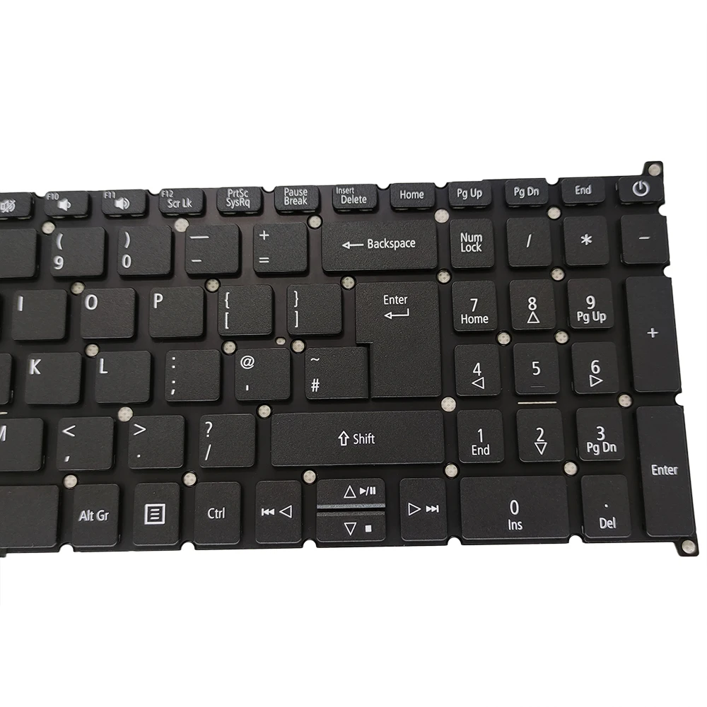 OVY UK Pakeitimo klaviatūros Acer Aspire 3 A317 51 G A317-51KG juodos spalvos nešiojamojo kompiuterio klaviatūros ES GB Britų 91400160KC01 geriausia parduoti