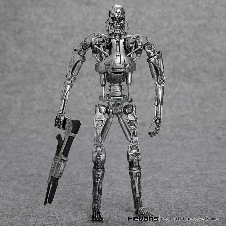 Terminatorius Endoskeleton PVC Veiksmų Skaičius, Kolekcines, Modelis Žaislas 7