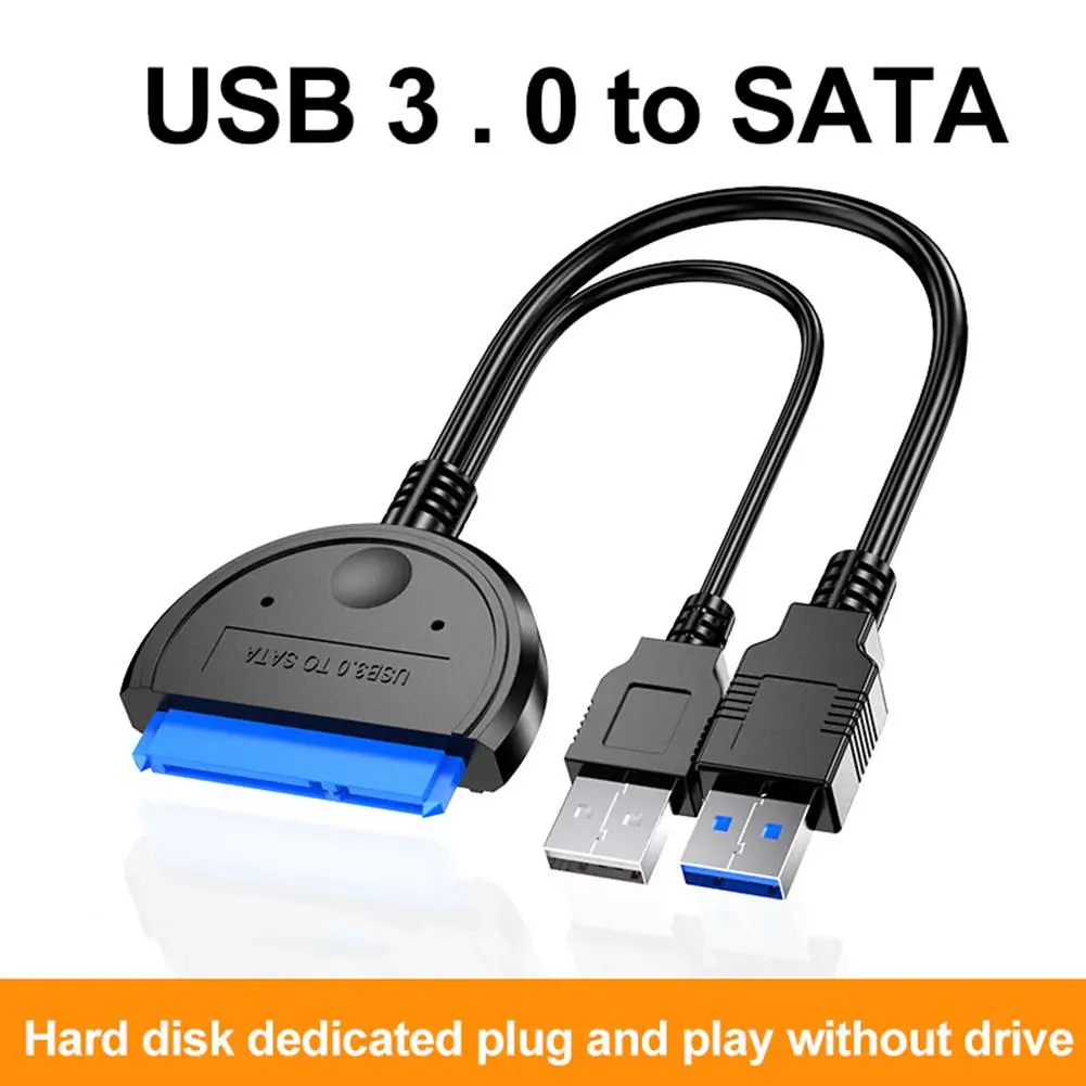 SATA USB Standžiojo Disko, Išorinio HDD Adapteris Keitiklis Kabelis SATA į USB 3.0 2,5 colių сата кабель