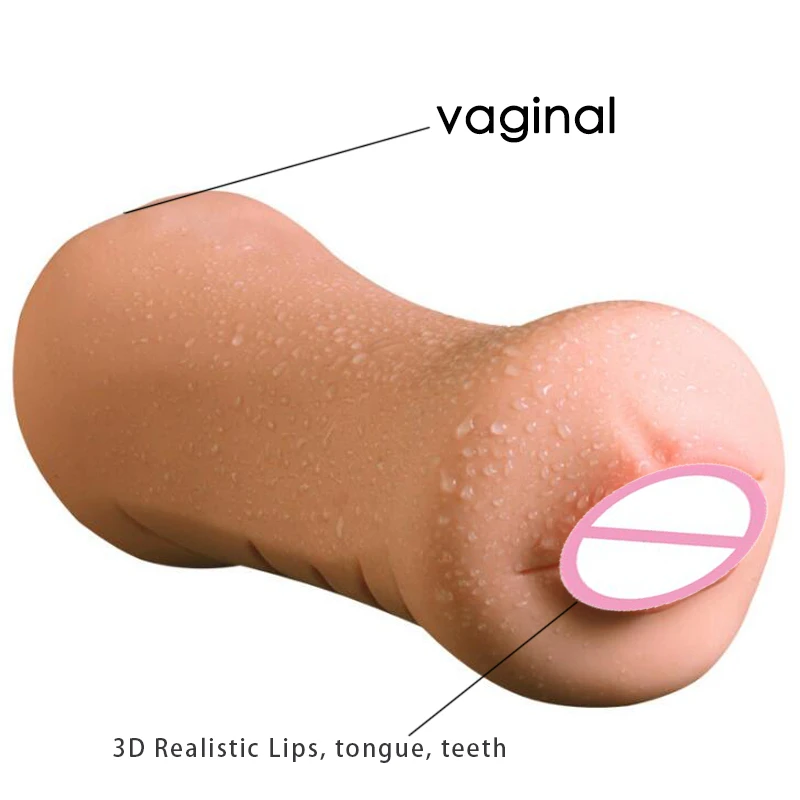 Realistiškas Oralinio 3D Giliai Gerklės su Liežuviu Analinis Makšties Vyrų Masturbator Kišenėje Analinis pūlingas Suaugusiųjų Sekso Žaislais Vyrams