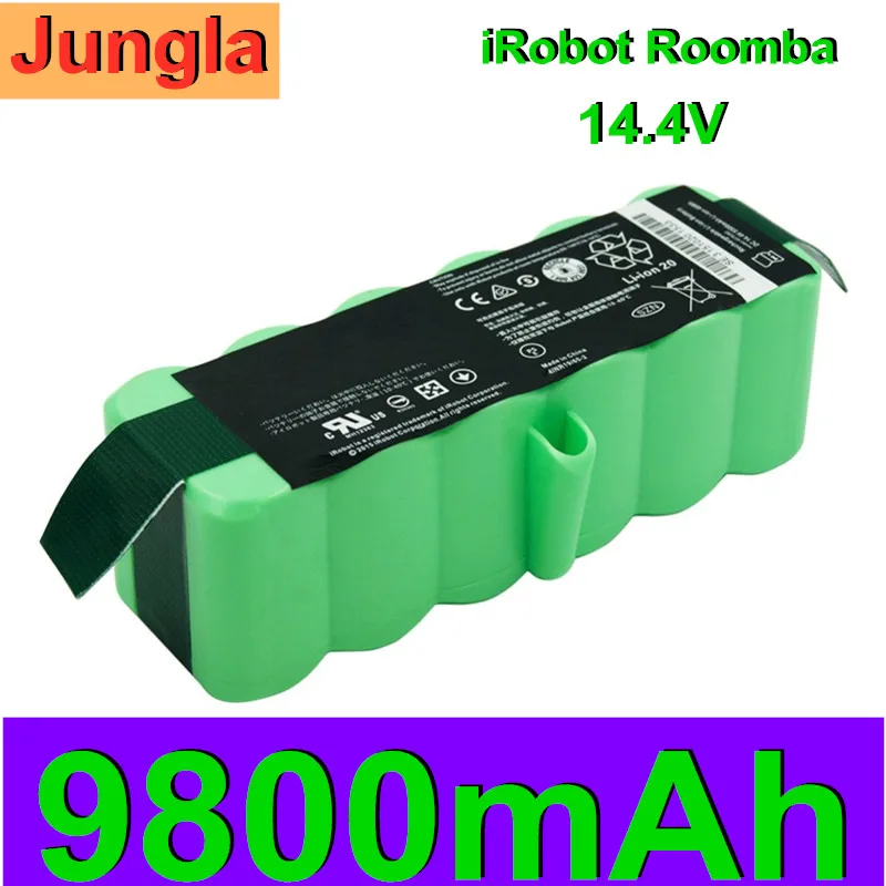 2020 Įkraunama baterija, 14.8 V 9800mAh Li-ion pakeisti už iRobot Roomba 580 600 660 630 770 780 800 880 900 Serija