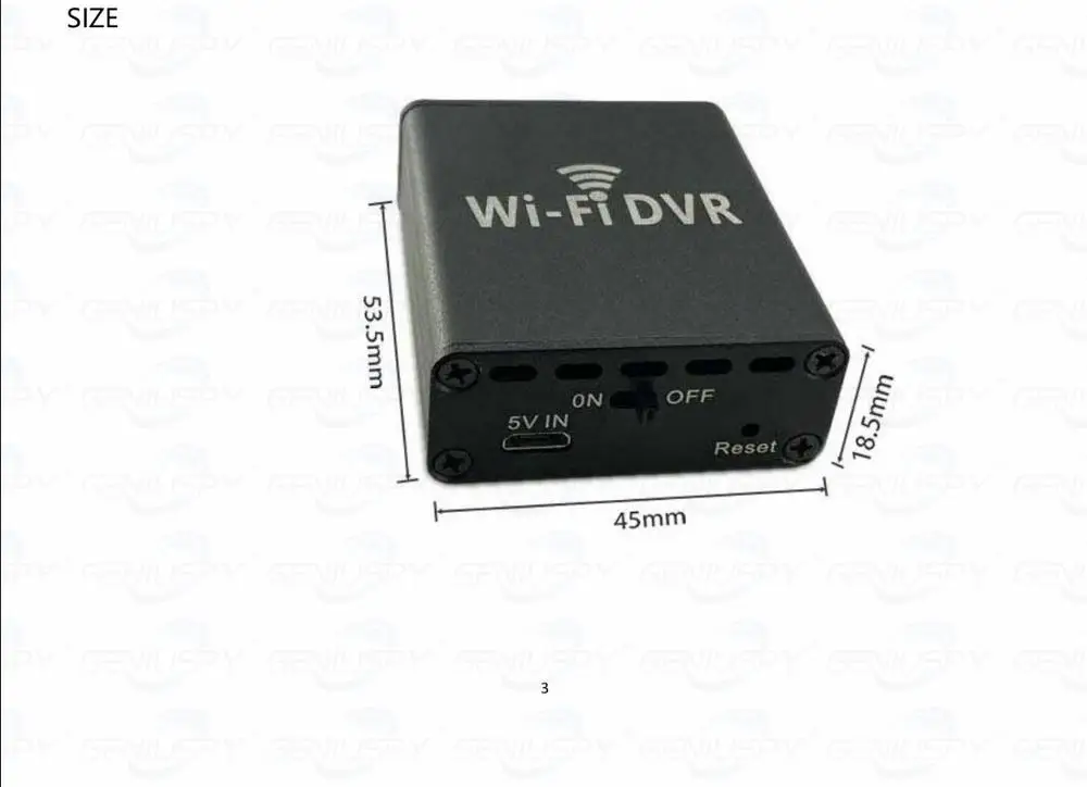 Nešiojamas Baterija 1080P Mini Wifi DVR Kamera Rinkiniai 1CH CCTV DVR Onvif HAINAUT DVR P2P Vaizdo Garso DVR Recorder TF Kortelės Lizdas