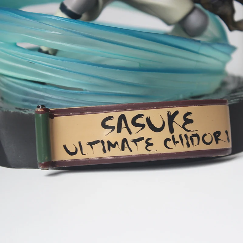 Anime Sasuke PVC figūrėlių, Naruto Shippuden Uchiha Sasuke Amaterasu Modelis Žaislas Statulėlės
