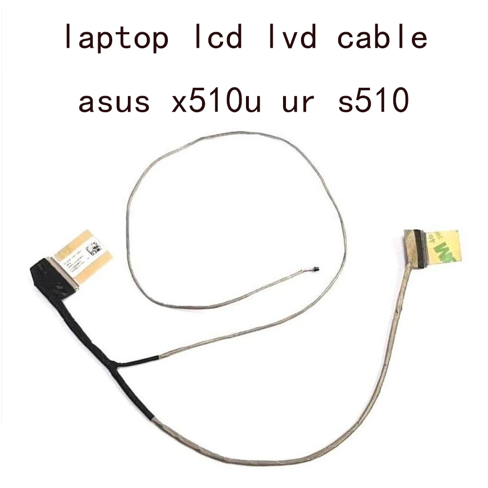 DD0XKGLC001 nešiojamojo kompiuterio LCD LVDS Vaizdo Flex Kabelis Asus X510 X510UR JT UQ V510U A501UN S510UQ UA 14005-02040800 30 smeigtukai