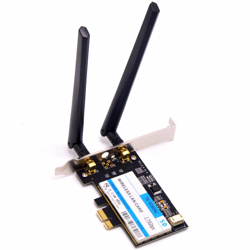 KuWFi PCI-e WiFi Adapterio + Dual Band 