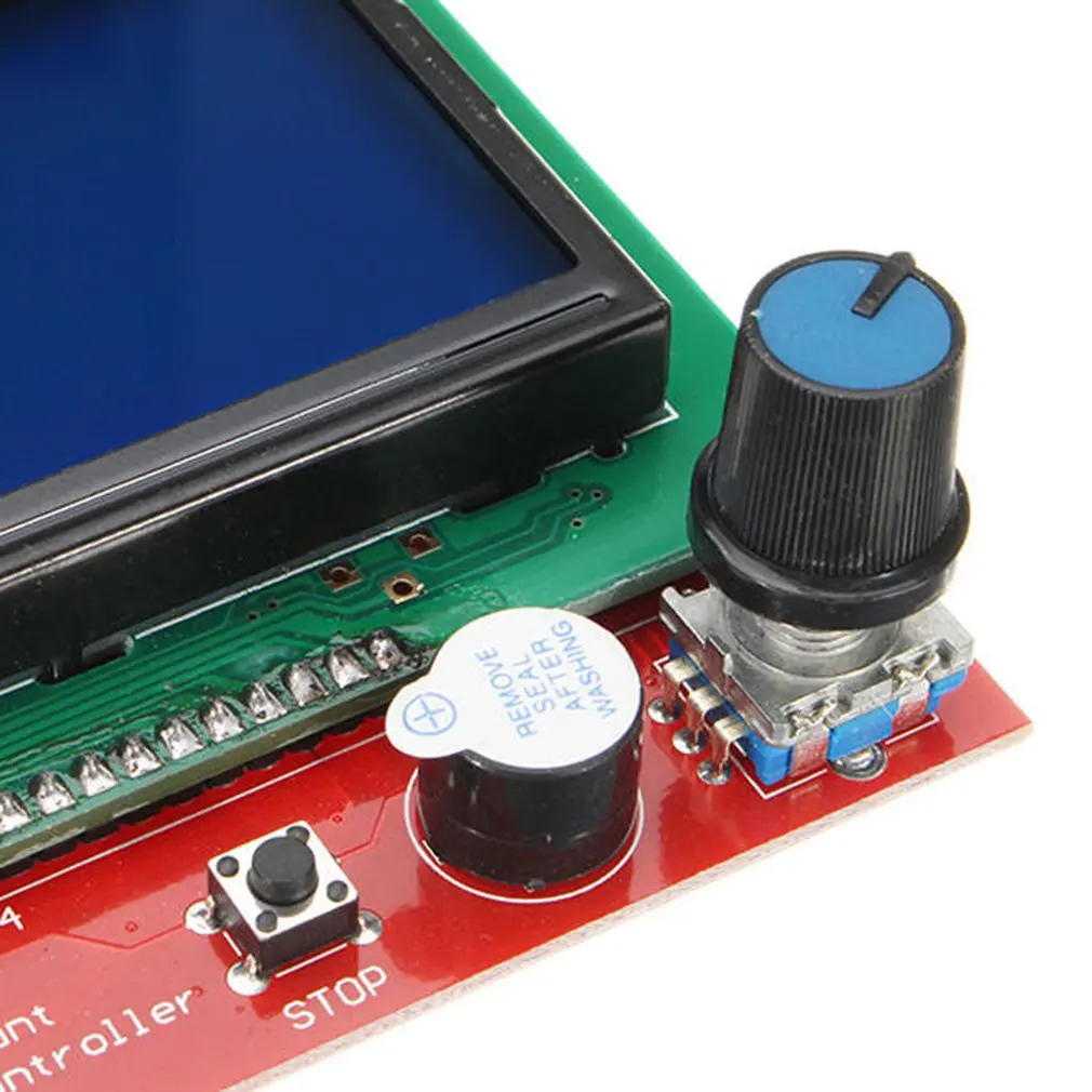 Pažangių Skaitmeninių LCD 12864 Rodyti 3D Spausdintuvo Valdiklio RAMPOS 1.4 Reprap 3D Spausdintuvu Priedai Modulis ACEHE