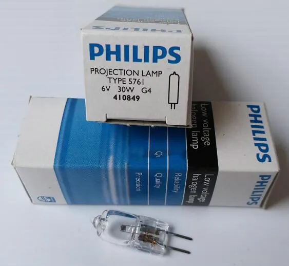 PH 5761 6 V 30W G4 lempos,PH 6V30W 410849 halogeninės lemputės, Pagaminti Vokietijoje, 