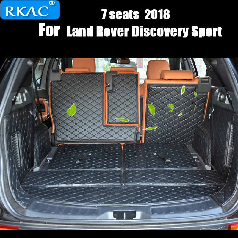 RKAC Automobiliu Aukštos kokybės Specialaus bagažo skyriaus kilimėliai Land Rover Discovery Sportas, 7 sėdimos vietos 2018 patvarus, atsparus vandeniui įkrovos kilimai