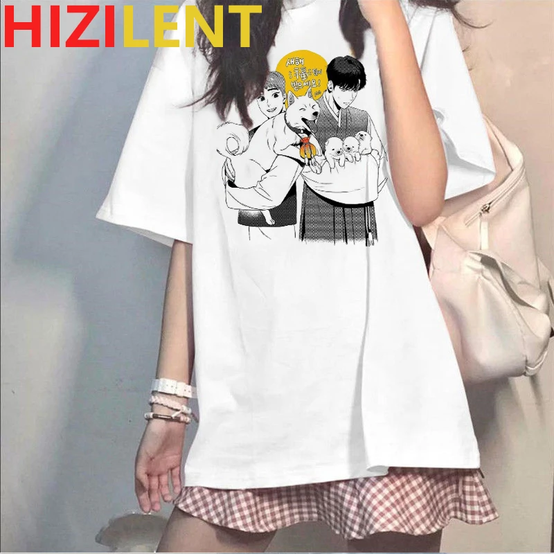 Bj Alex Manga Spausdinti Moterų Marškinėliai Gyun Yaoi Berniukai Patinka estetinės Trumpas rankovės korėjos stiliaus Streetwear e-girl negabaritinių marškinėlius