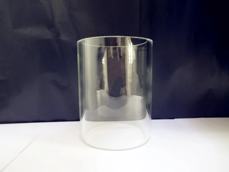 Nemokamas Pristatymas Borosilikatinio Stiklo Kolonėlė, Išorinis Skersmuo 75mm ,vidinis Skersmuo 65 mm, Aukštis 100mm---500mm Stiklo Stulpelio