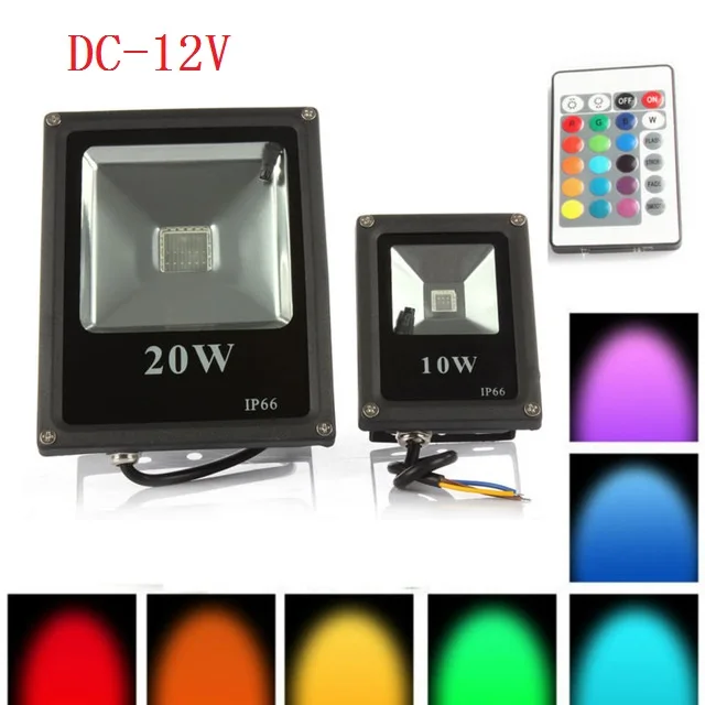 10W LED Potvynis Šviesa Šalta/Šilta/Raudona/Žalia/Mėlyna/RGB Atšvaitas Dėmesio Lauko Sienos Lempos Projektoriai
