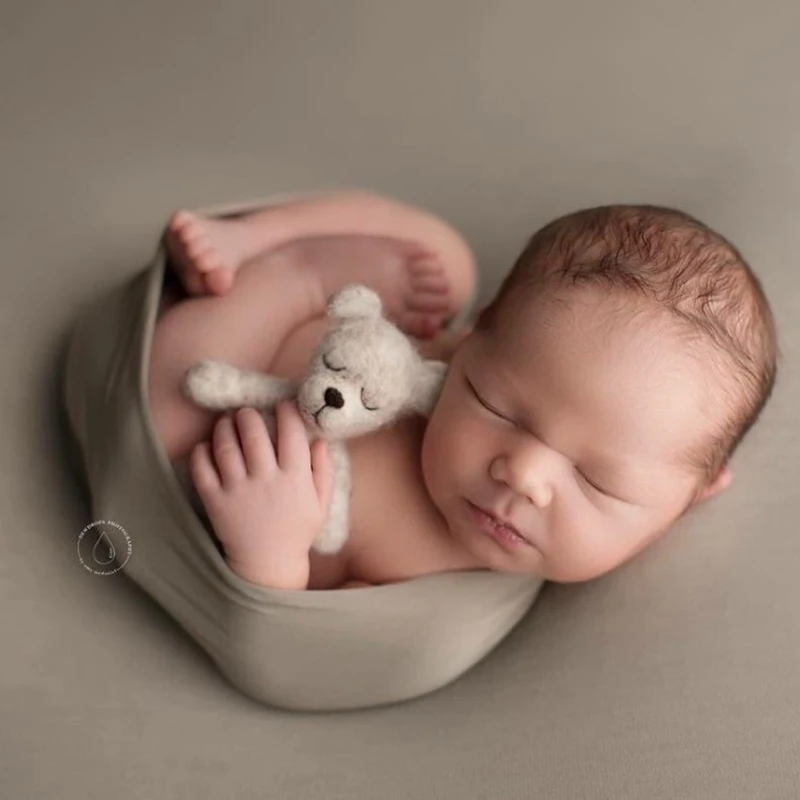 Naujagimio Fotografijos Rekvizitai Fone Studija Baby Nuotrauka Super Ruožas Kietas Švelnus Apsiaustas Kokono Backdrops Flokati Priedai
