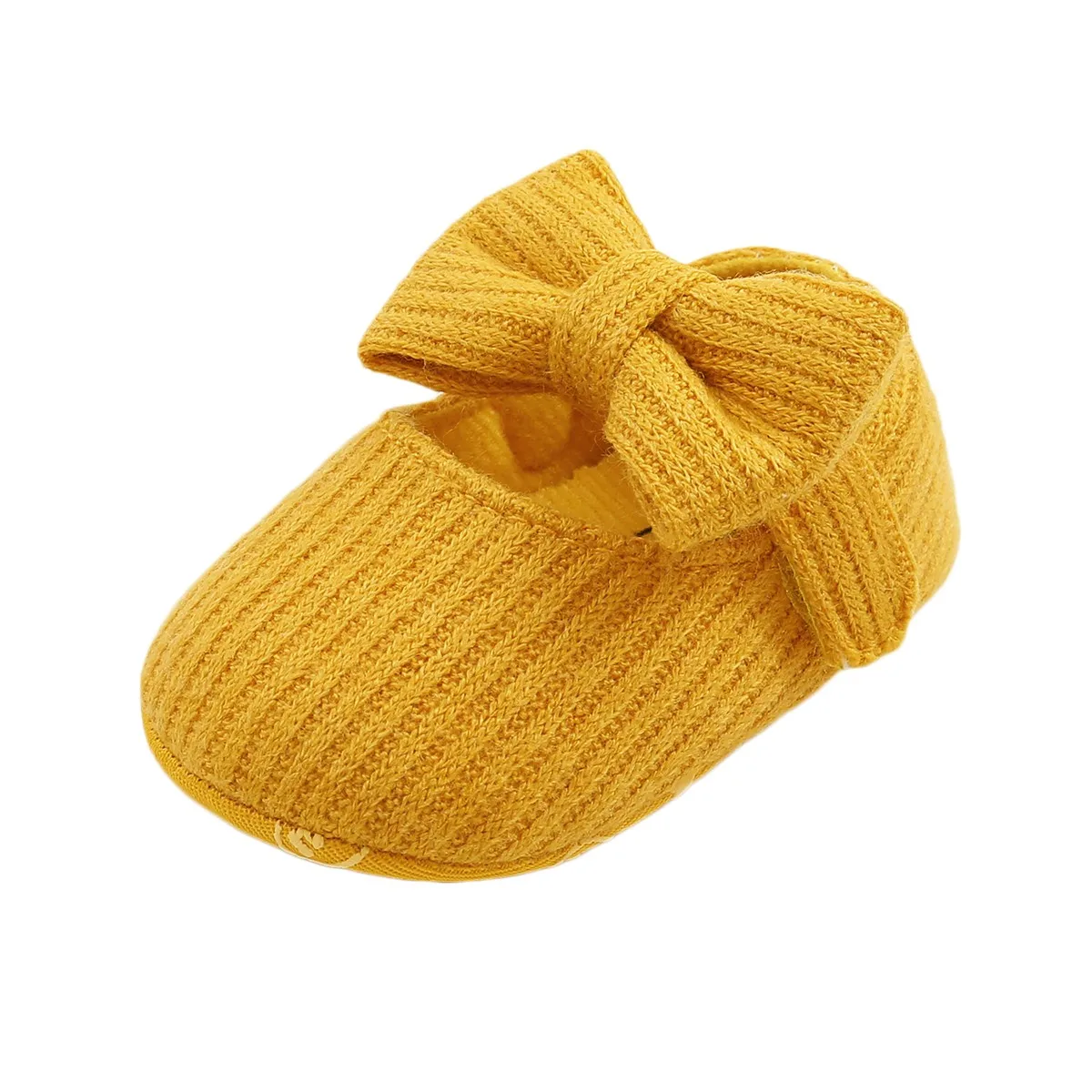 Baby girl mielas bowknot minkšti batai mokyklos audinys batai su 1 lankelis minkštos, patogiai vientisos spalvos atsitiktinis vaikiška avalynė vaikams F4*