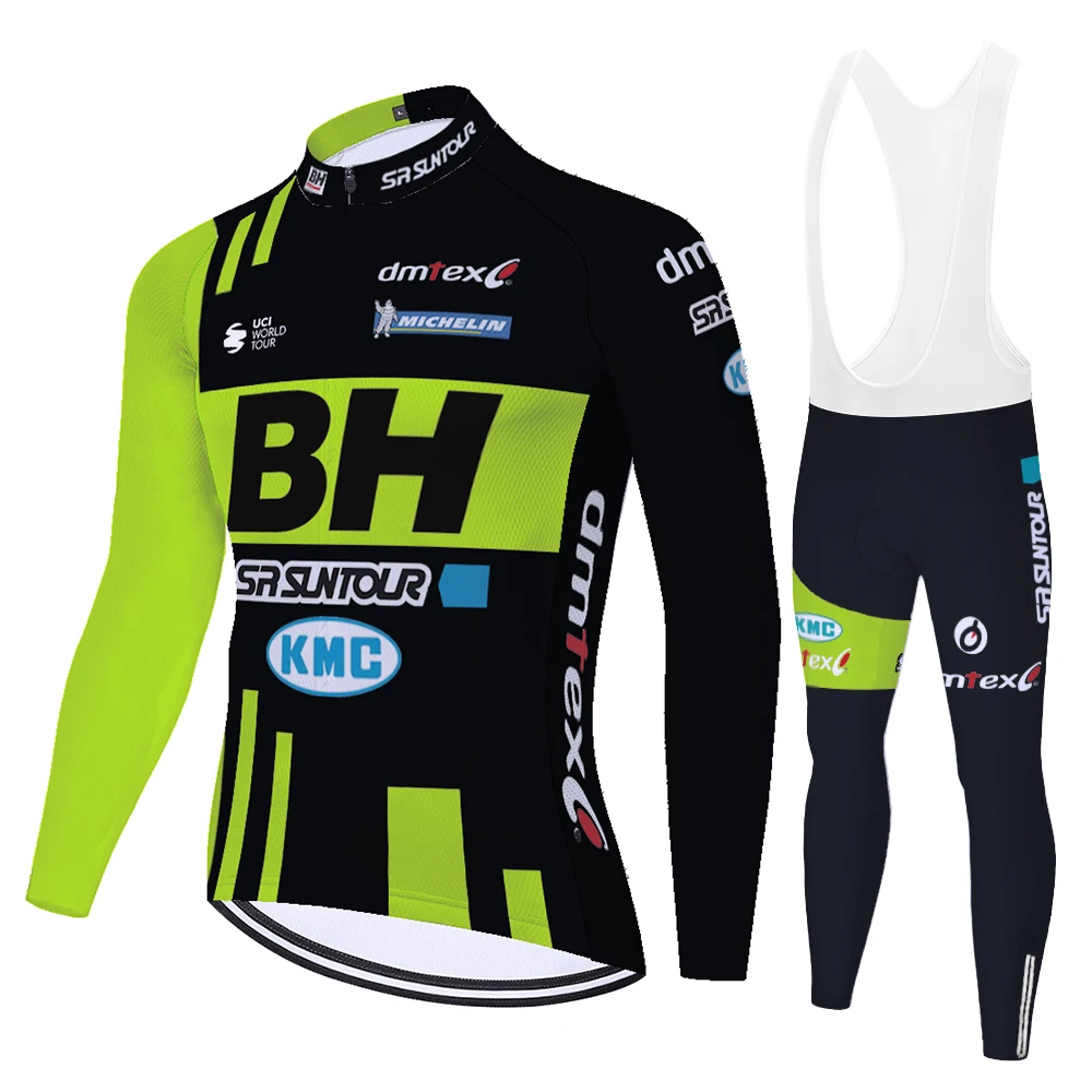 2021 pro komandos BH Dviračių Džersis vasarą, pavasarį dviračiu Dėvėti Dviračių MTB Dviratį uniformes de ciclismo Kvėpuojantis vyrų dviračių kelnės