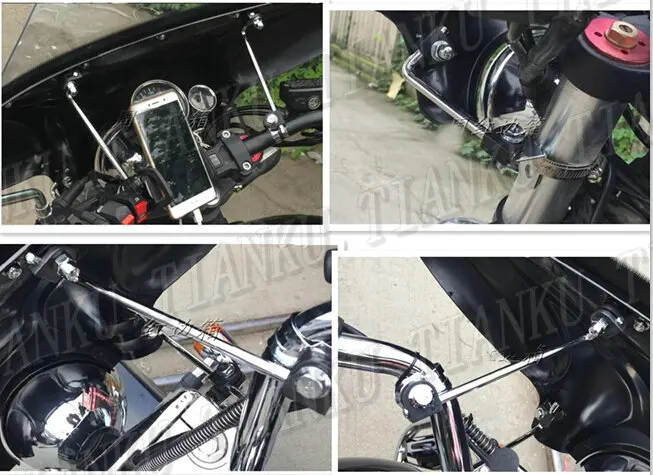 Prekinis, galinis stiklo Priekinio Lauktuvės Motociklo Street Bike Dual Sport Dviratis Chopper Užsakymą Kruizinių Motociklas Dviratis ATV