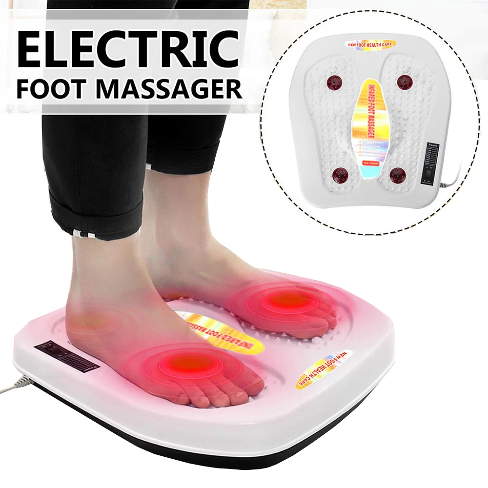 Vibratorius Relxation Foot Massager Šildymo, Magnetinė Terapija, Skirta Pagerinti Kraujotaką Automatinė Volelis Pėdų Priežiūros Massager
