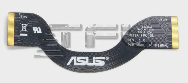 Flex kabelis UX31A _ FPC _ 3L už Asus UX31, 08201-00160000
