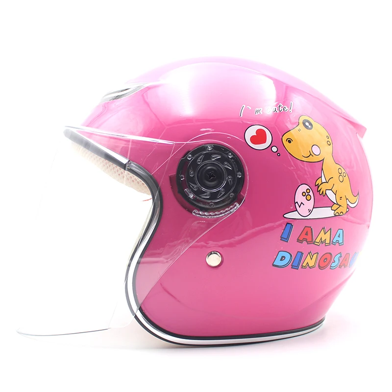 Motociklo Vaikų Šalmas Vaikai Dviračių Šalmai Animacinių Filmų Saugos Skrybėlę Lauko Sporto Anti-Vibration