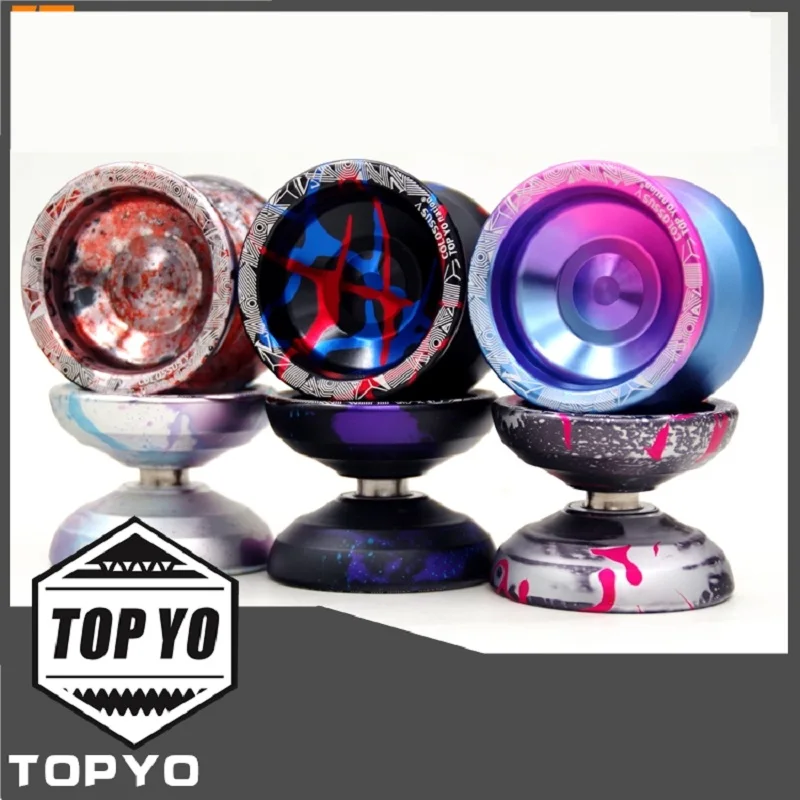 Naujas Atvykti TOPYO Gigantas 5 YOYO profesinės yoyo TOPYO tautos metalo guolių yoyo Metalo kamuolys Konkurencijos