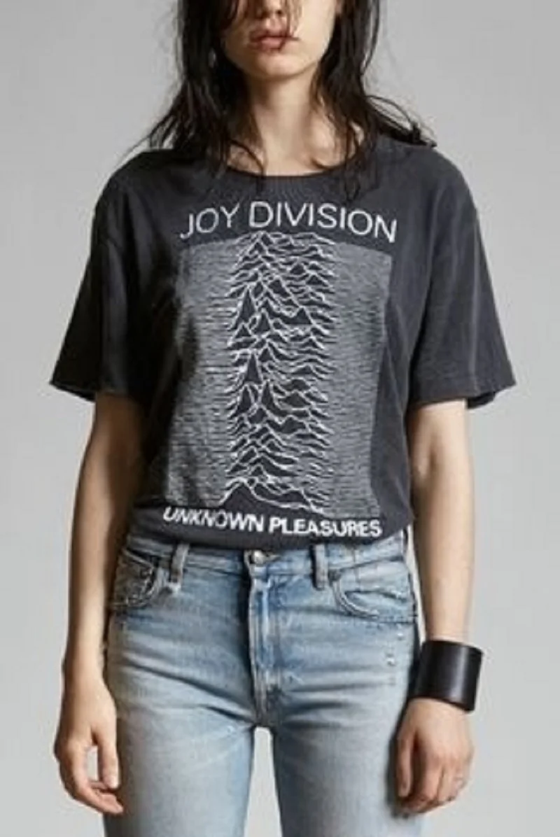 Vasarą Naujų Joy Division Vyrų Nežinomas Malonumas T Shirts Fahion vyriški trumpomis Rankovėmis O-Kaklo T-shirt Streetwear Hip-Hop Viršūnes Tees