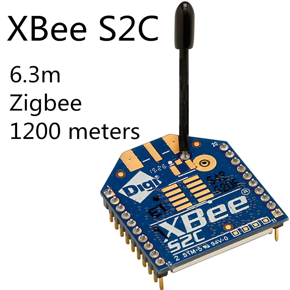 XBee S2C XB24CZ7WIT-004 ZigBee Bevielio ryšio Modulis Digi nauja importuotų originalas