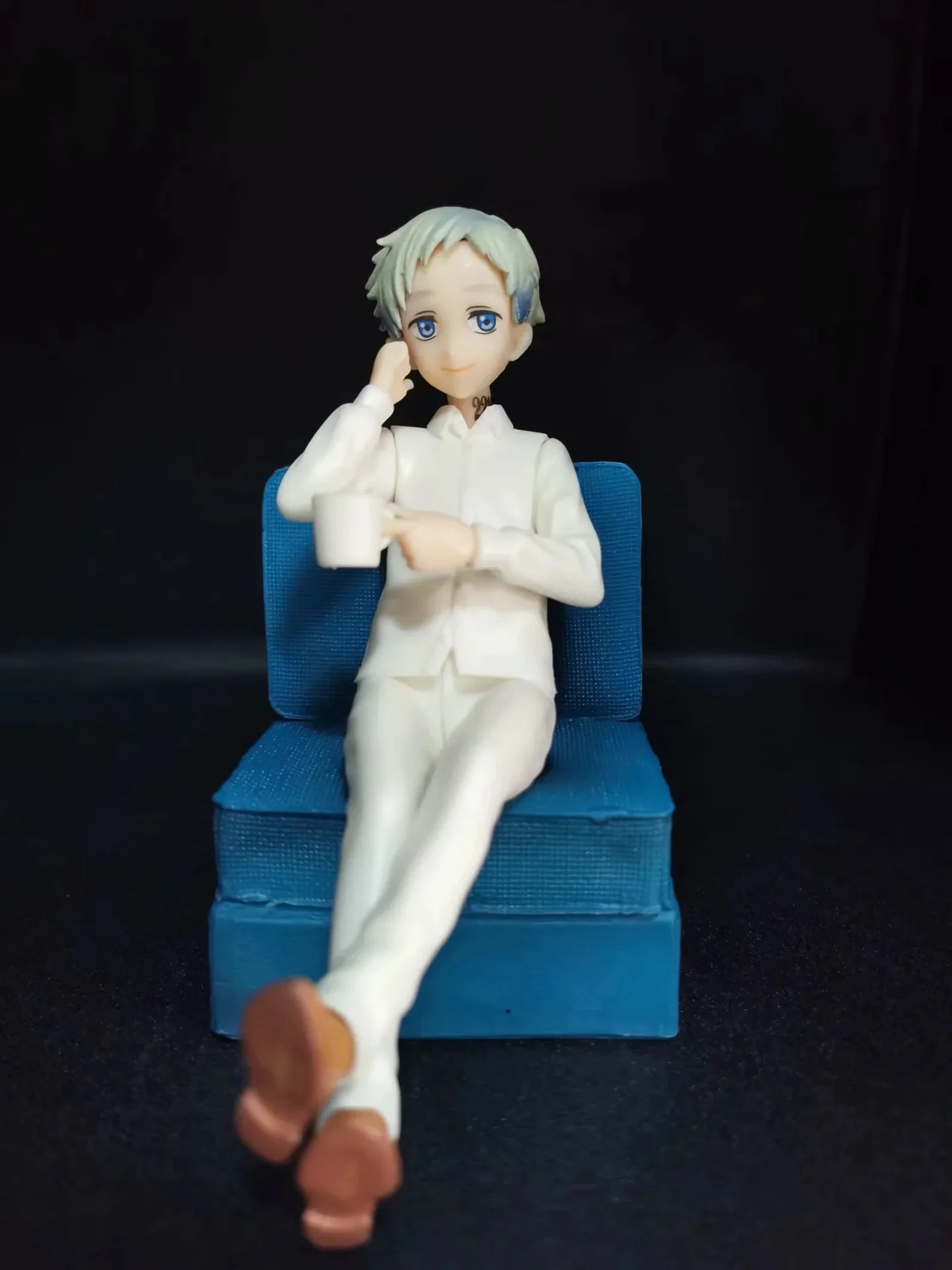 Anime SEGA PM Pažadėjo Neverland Emma Norman Ray PVC Veiksmų Skaičius, Žaislas, Pažadėjo Neverland Figūrinės Kolekcionuojamos Lėlės Modelio