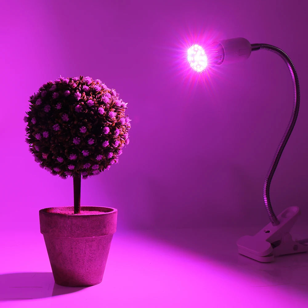 4pcs/daug 18W 28W LED Augti Žiburiai Visą Spektrą Phytolamp Auginimo Lempos Augalų Sėklų, Gėlių svogūnėlių Augti Lauke E27 E14 GU10
