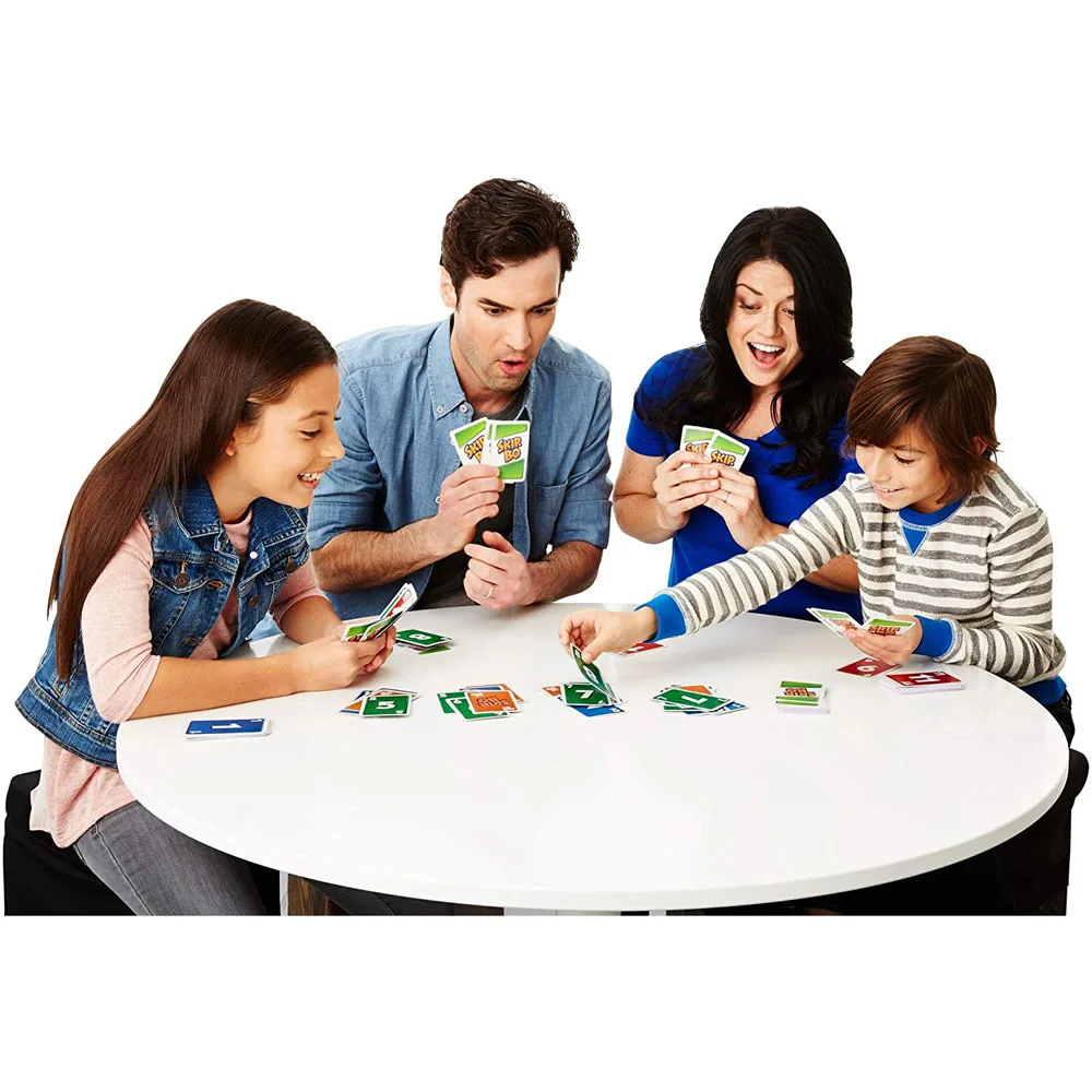 Mattel Žaidimai UNO:PRALEISTI BO Kortų Žaidimas daugelio Žaidėjų žaidimo Kortų Žaidimas, Šeimai Šalis Žaislai, Žaidimai Vaikams Žaislas