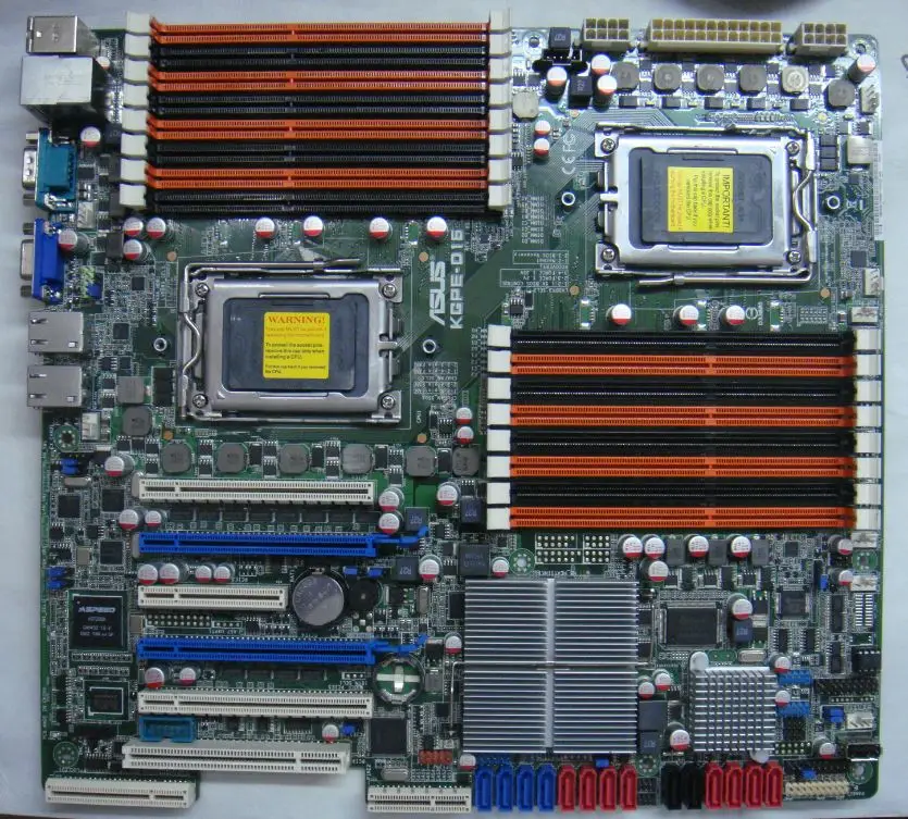ASUS KGPE-D16 originalus plokštė DDR3 Socket G34 AMD 6272 6282 6300 Darbalaukio serverių pagrindinės plokštės