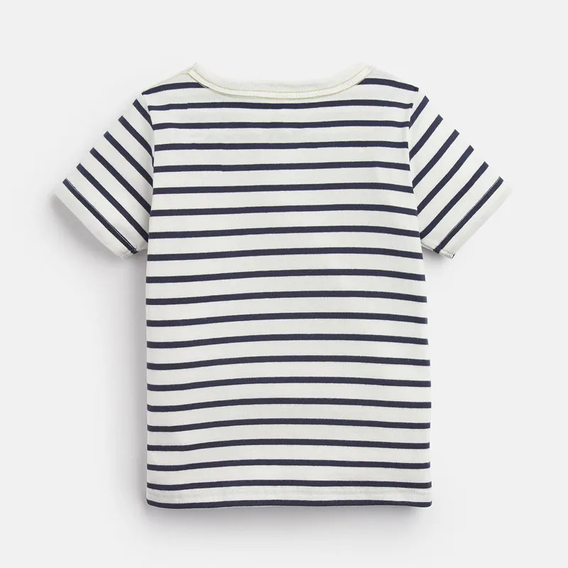 Mažai specialistė, vaikų drabužiai 2020 metų vasaros kūdikių berniukų drabužiai tee viršūnes dryžuotas ryklys Medvilnės prekės juokingi marškinėliai bamblys marškinėliai