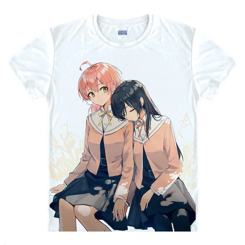 Bloom Į, ir Jūs galų gale Atspausdintas T-shirt Nanami Touko Koito Yuu Cosplay Viršūnes Anime Mados Tees Mens Juokinga Tshirts T Shirts