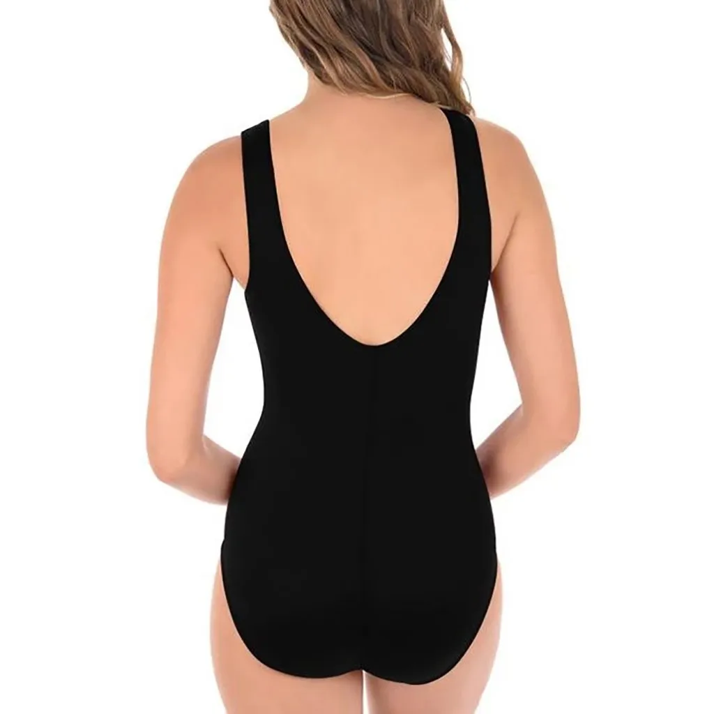 KANCOOLD maudymosi kostiumėlis Moterims Seksualus vientisas Kietas Spalvų Stebėjimo Bikini Paplūdimio baseinas Jūros Dienos maudymosi kostiumėliai moterims 2020JAN27