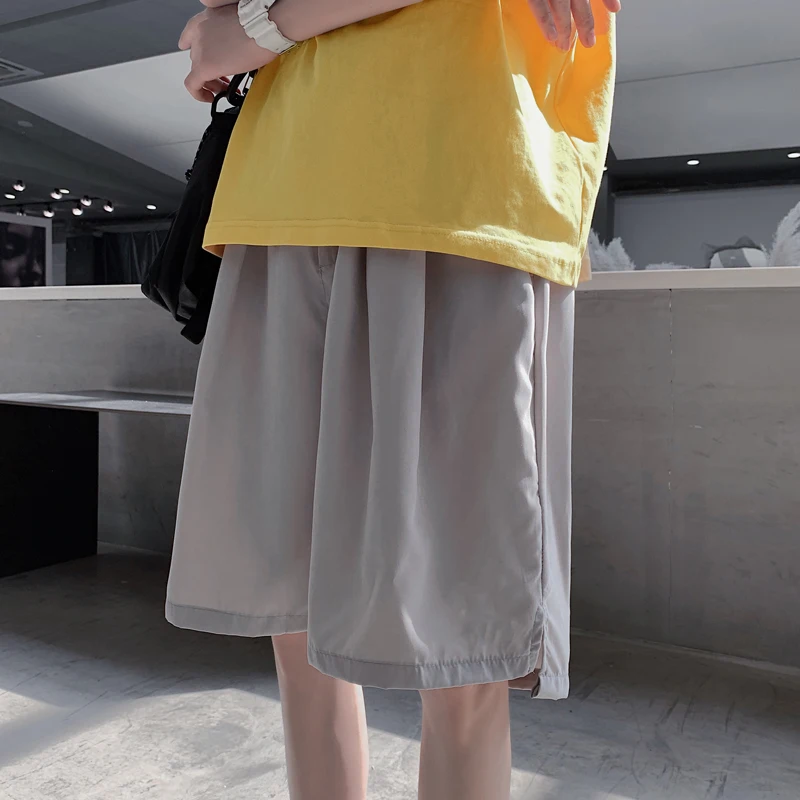 Vyrai Atsitiktinis Šortai Kietas Prarasti Plius Dydis 3XL Didelio Elastingumo Paplūdimio Apranga Studentų Streetwear Madinga Laisvalaikio Visas rungtynes, korėjiečių