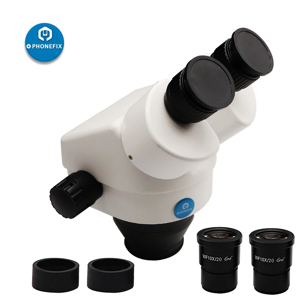 7X-45X Lentelė Ramstis Stovėti Zoom Žiūronų Stereo Mikroskopas Plokštė Tikrinimo PCB Remonto Microscopio 56 LED Šviesos Šaltinis