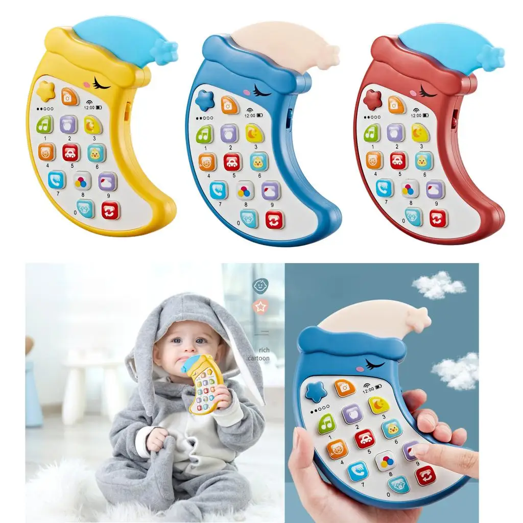 Nuotolinio Valdymo kūdikių 6+ mėnesių, Šviesos, Garso Mobiliojo Telefono Veiklą Švietimo Žaislas
