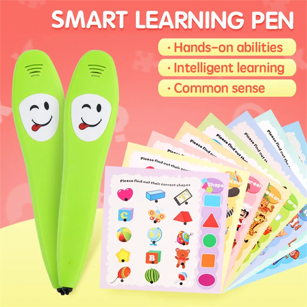 Daugiafunkcis Elektroninis anglų Abėcėlės Skaityti Smart Mokymosi Pen Tėvų-vaikų Bendravimą Švietimo Žaislai Vaikams Dovanų