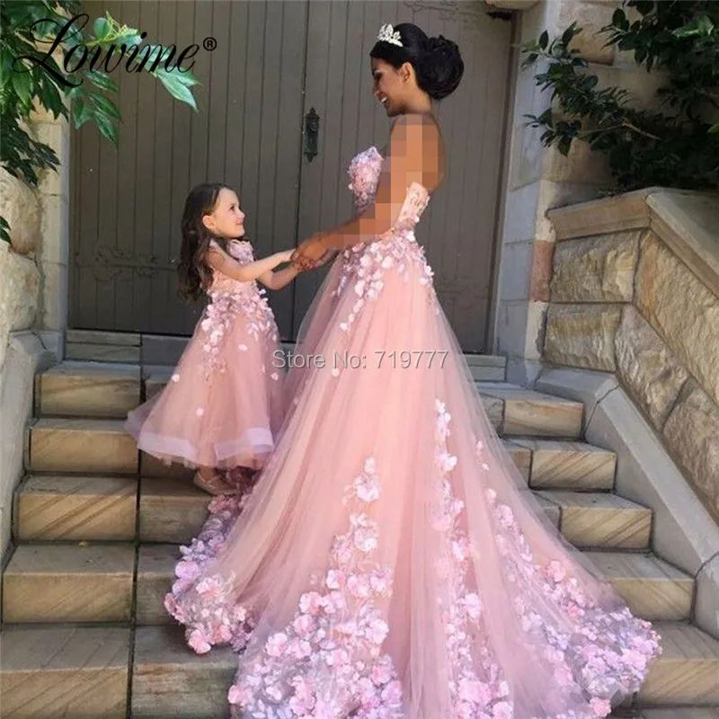 Rožinė Gėlė Nuostabi, Ilgai Prom Dresses Užsakymą Artimųjų Rytų Arabų Vakarą Oficialią Chalatai Vestuvės Dress Garsenybių Suknelės