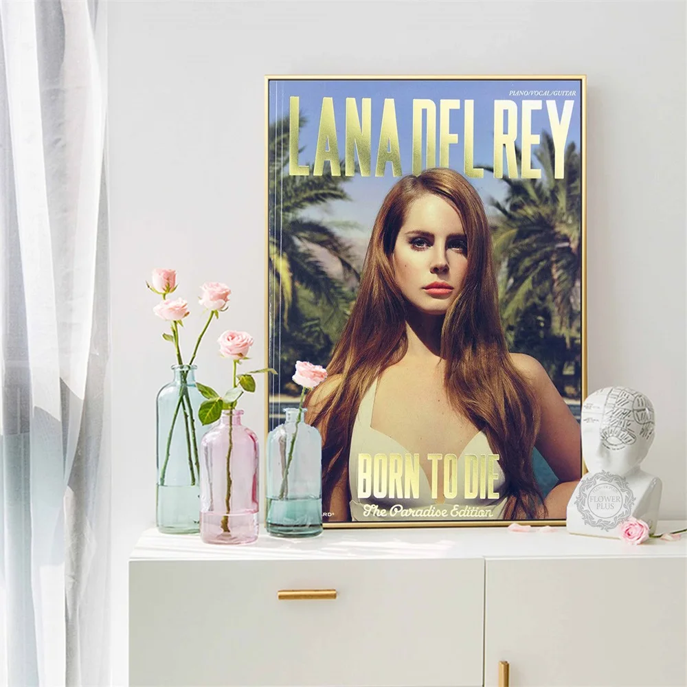 Lana Del Rey Portretas Pop Art Plakatai Ir Spausdinimo Drobė Meno Tapybos Sienos Nuotraukas, Gyvenamojo Kambario, Apdaila, Namų Dekoro Be Rėmelio