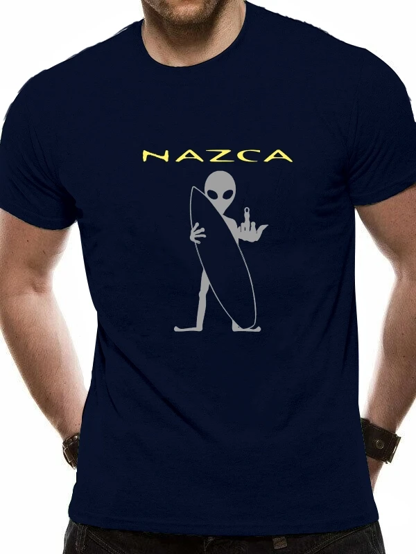 Camisa de surf alienígena t novo dizaino gráfico t naskos (s-5xl) confortável t camisa atsitiktinis manga curta t 2021 t quente