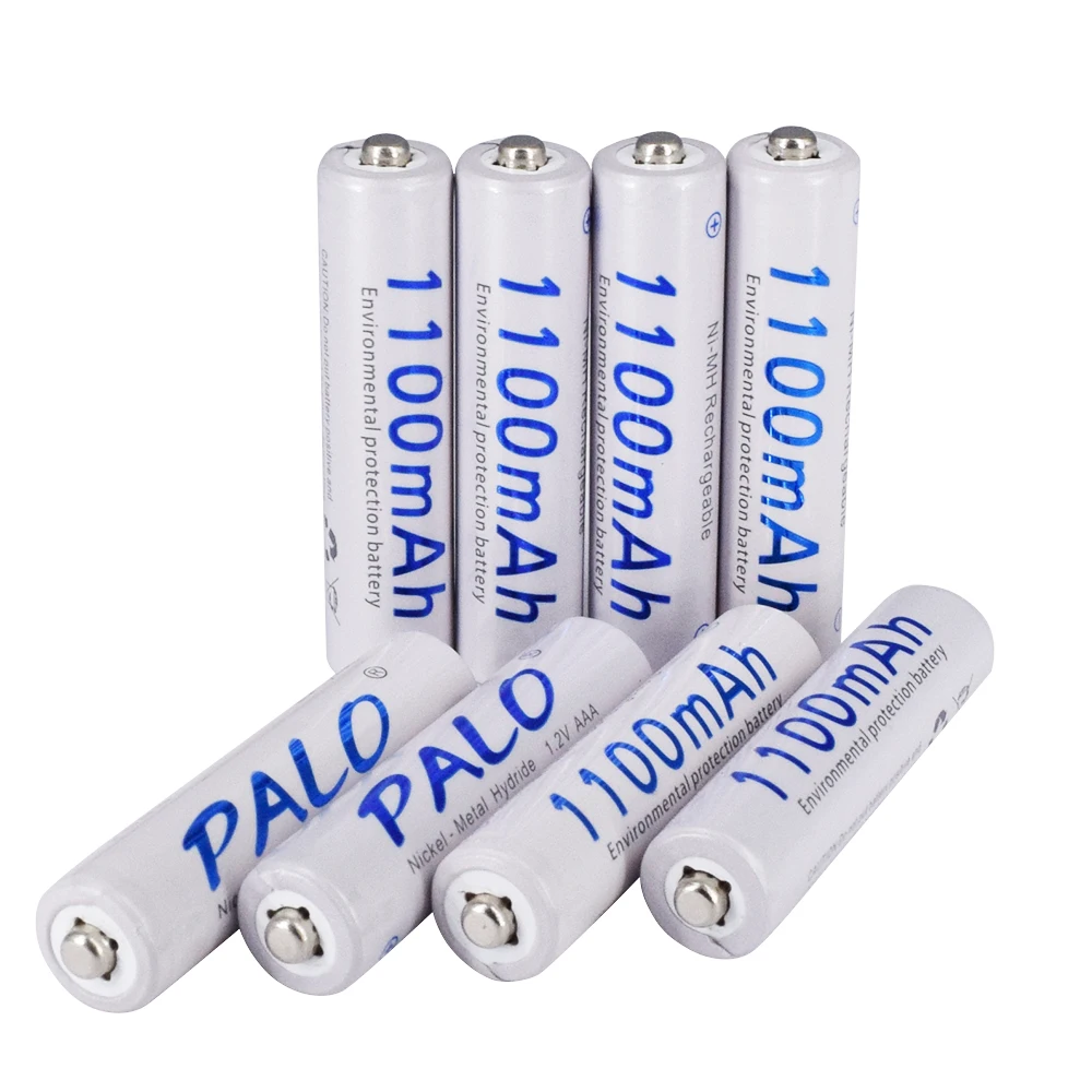 PALO AA AAA Baterijos Nustato 1.2 V AA Įkraunamos Baterijos + 1.2 V AAA tipo Baterijos Ni-Mh NiMh ni-mh AA ir AAA tipo Baterijos Kameros Žaislas