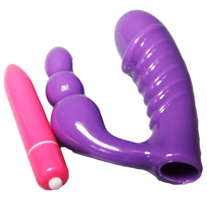 Triple vibracijos double dong prostatos masažas butt plug masturbator Suaugusiųjų Sekso Žaislai moteris Vibratorius Orgazmas C G-spot analinis granulės