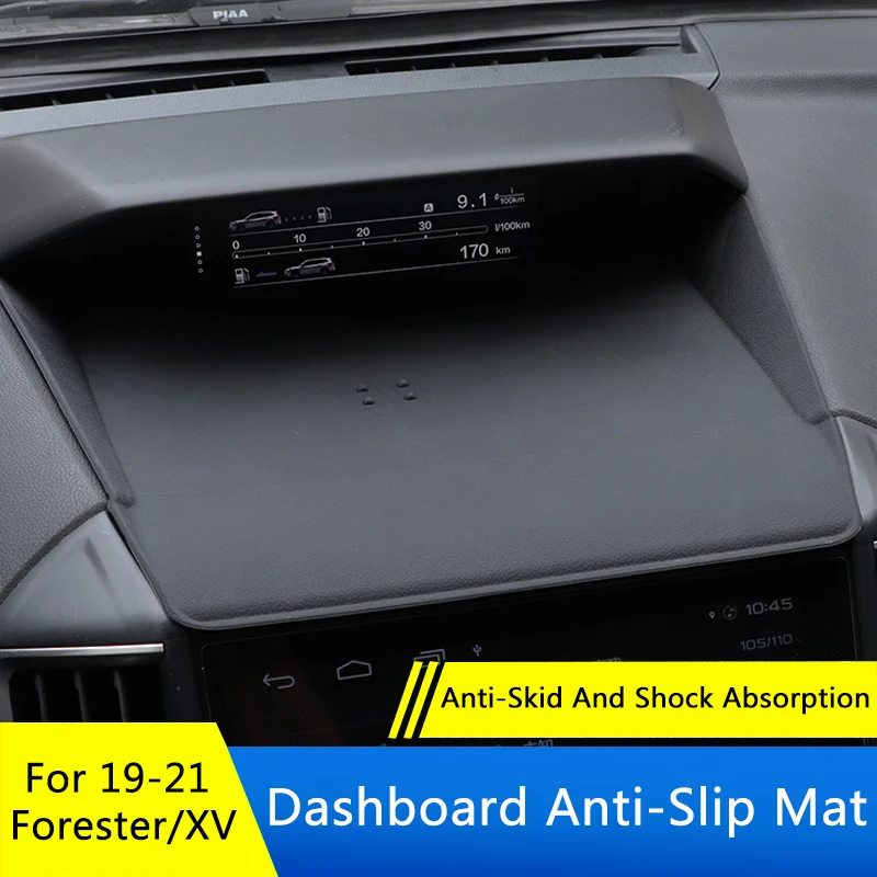 QHCP Automobilių Silikono neslidus Telefono Laikiklis Sticky Pagalvėlės neslystantis prietaisų Skydelio Kilimėlius Lankstus Tinka Subaru Forester XV 2019 2020 2021