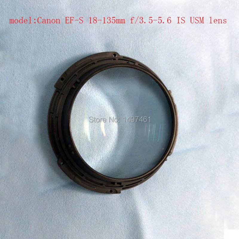 Nauja Priekinė 1 Optinis objektyvas blokuoti stiklo grupė Remontas, dalys Canon EF-S 18-135mm f/3.5-5.6 IS USM objektyvas