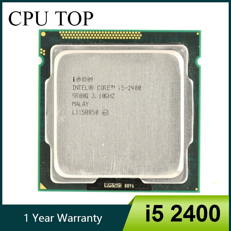 Intel core i5 2400 Procesorius Quad-Core 3.1 GHz LGA 1155 TDP 95W 6MB Cache i5-2400 Desktop CPU