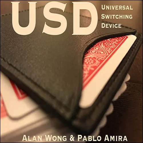 USD - Universalus Jungiklis Prietaiso Pablo Amira ir Alanas Wong,Kortų Magijos Triukas,Close Up,Iliuzija,Pramogos