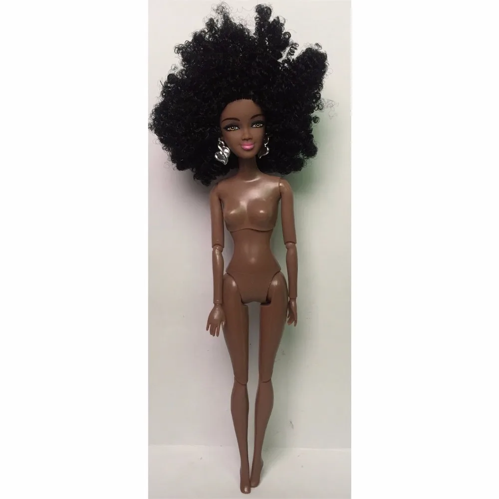Nemokamas Pristatymas Žaislas Afrikos Lėlės Amerikos Lėlės Priedai Kūno Sąnarius Keisti Galva, Koja Perkelti Afrikos Black Girl Dovana Apsimesti Žaislas