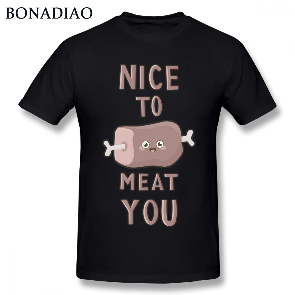 Organinės Medvilnės 2018 Naujas Gražus Su Mėsa Jūs Grilis GRILIS T-shirt Vyrams Homme Tee Marškinėliai didelio Dydžio Marškinėlius