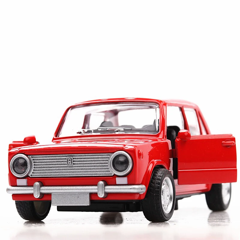 Modeliavimo 1:36 LADA Lydinio Klasikinis Retro Žaislas Automobilio Modelį Senovinių Transporto priemonių rusijos Traukti Atgal lydinio Žaislų Kolekcija Dovana