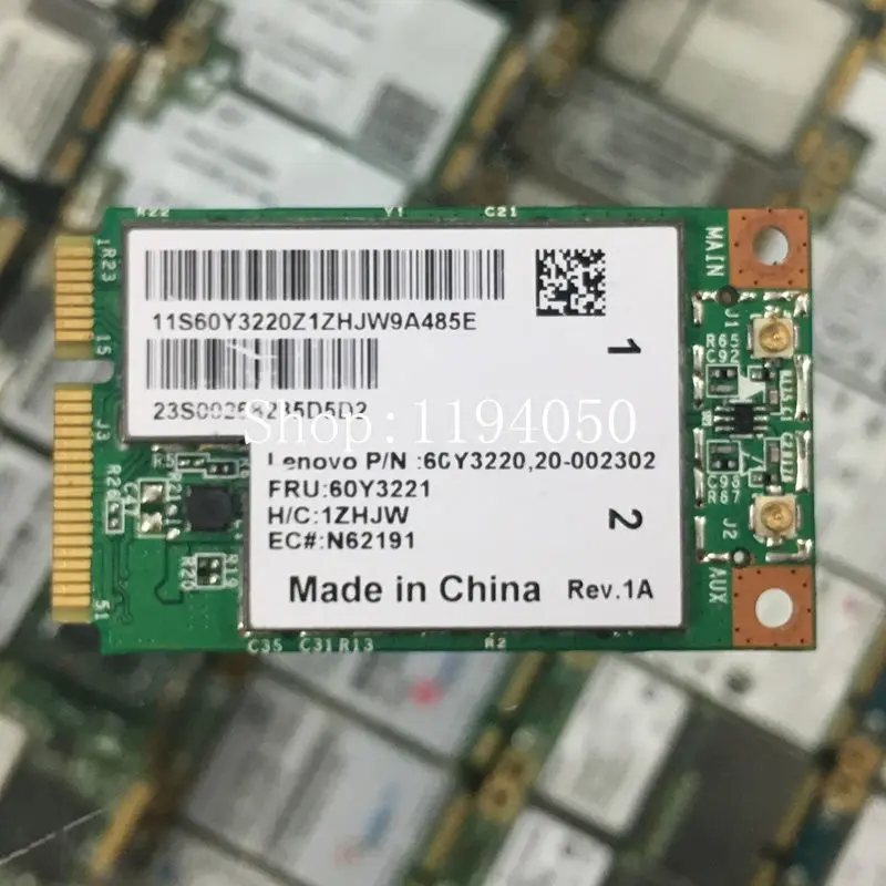 Broadcom BCM4312 BCM94312MCG BCM4312 Mini PCI-E 54 M Belaidžio ryšio kortelės Lenovo G430 G450 Y430 Y450 E43 E43L K43 FRU 43Y6487